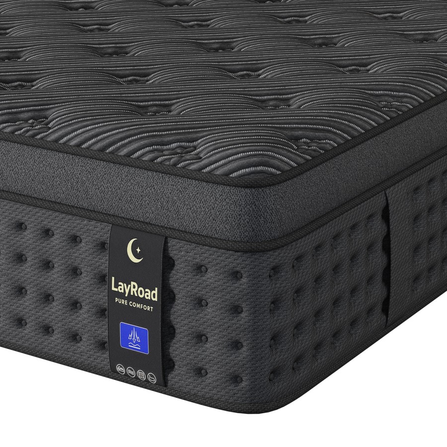 Memory Foam Topper - 12/14inch Memory Foam Hybrid Mattress With