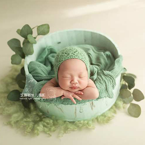 Newborn Photography Props Furn - Vintage Home Textiles ulasan dan harga
