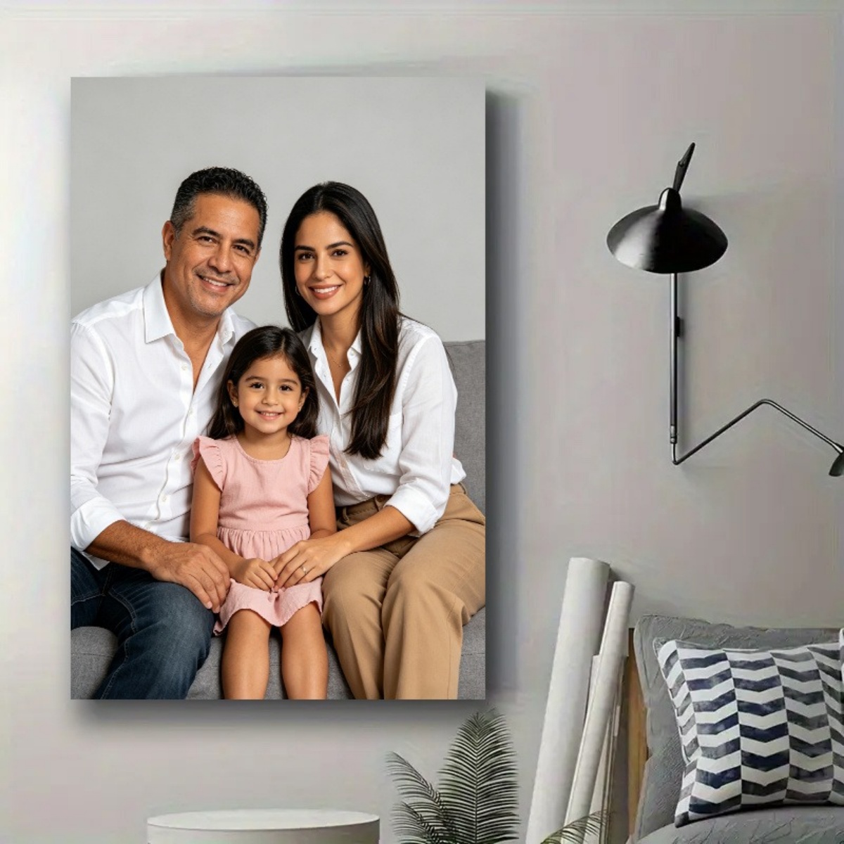 Customizable wall art—upload y - Home Textiles & Furnishings ulasan dan harga