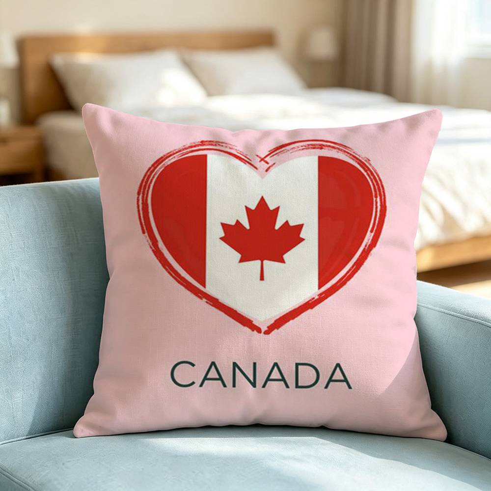 Canada Flag A-Aesthetic-S Pill - Home Textiles Canada ulasan dan harga
