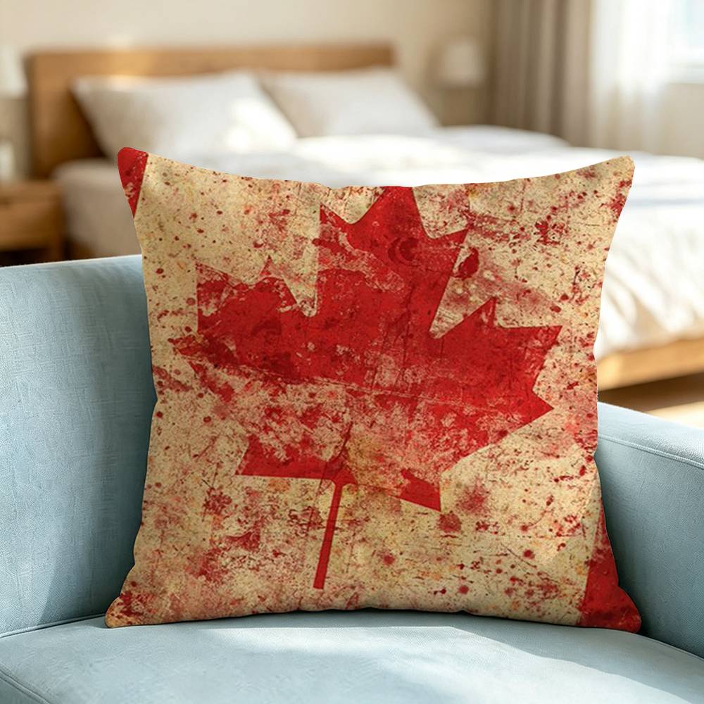Canada Flag A-Aesthetic-S Pill - Home Textiles Canada ulasan dan harga