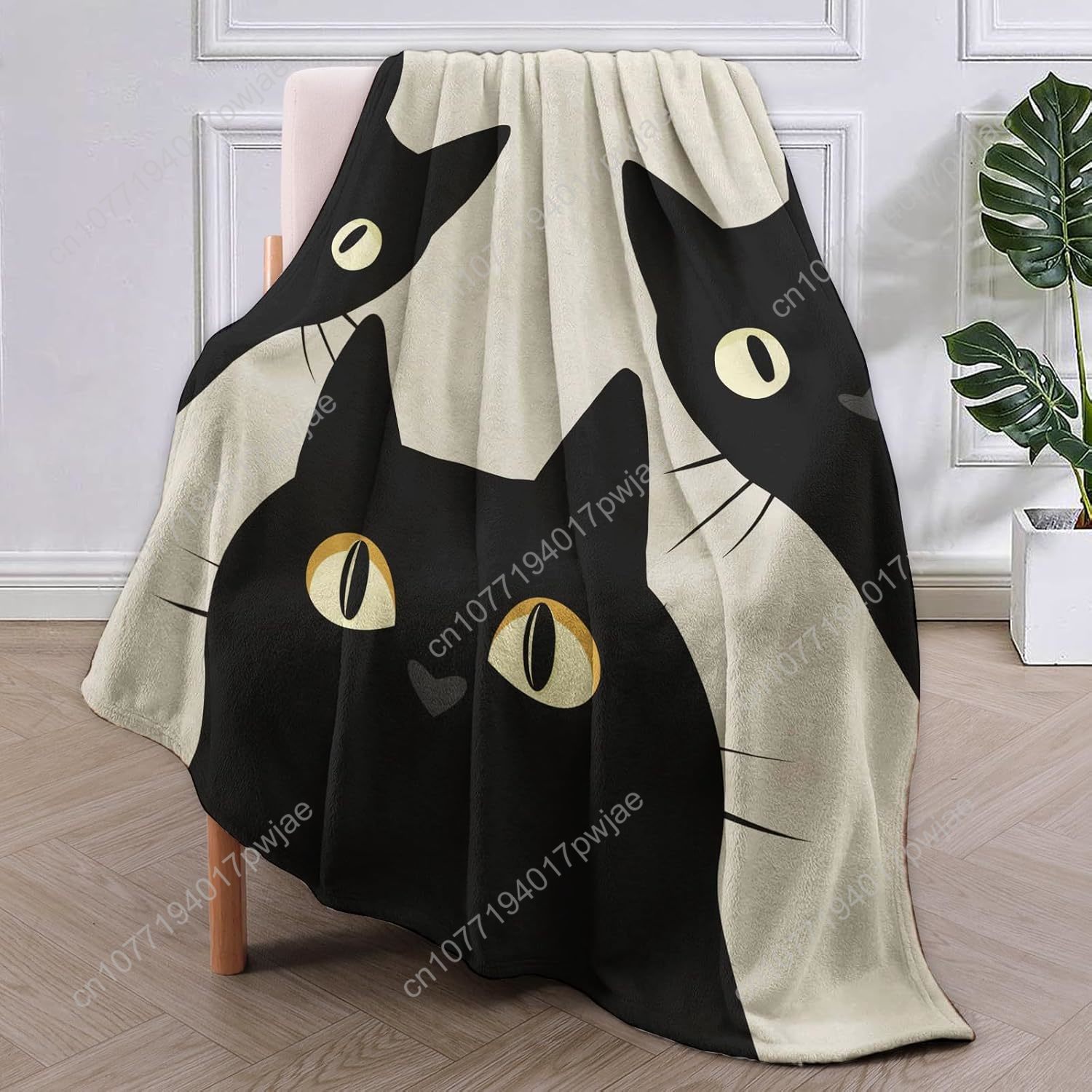 Funny Cat Blanket Gifts for Wo - Home Textiles & Furnishings ulasan dan harga