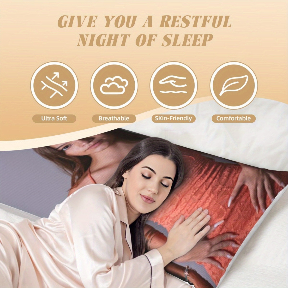 1 Custom Photo Body Pillowcase - Home Textiles & Furnishings ulasan dan harga
