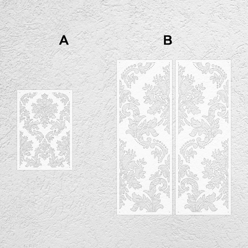 60cm - 120cm Stencil For Paint - Vintage Home Textiles ulasan dan harga